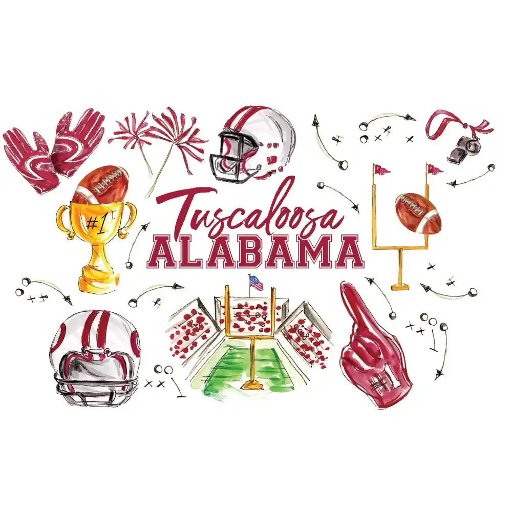 Tailgates in Tuscaloosa Party Cup 24oz