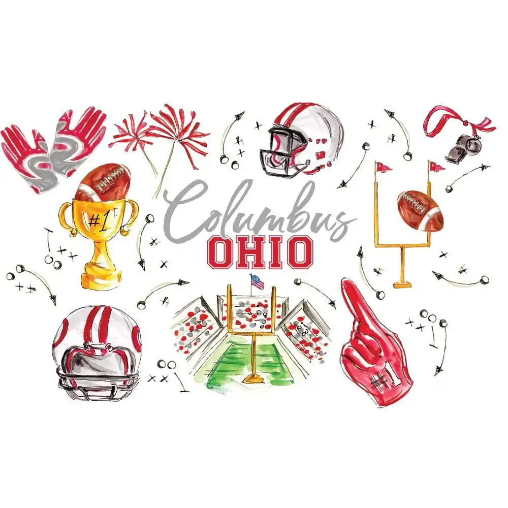 Tailgates in Columbus To-Go Tumbler 30oz