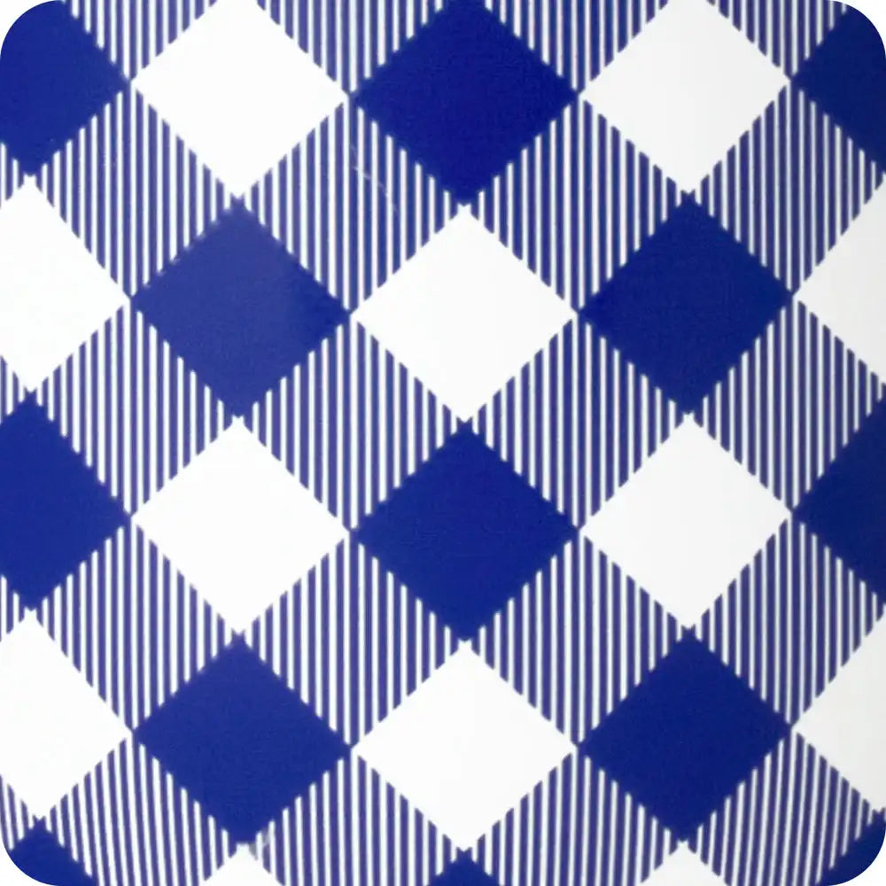 Gameday Gingham Royal Mega Mug 40oz