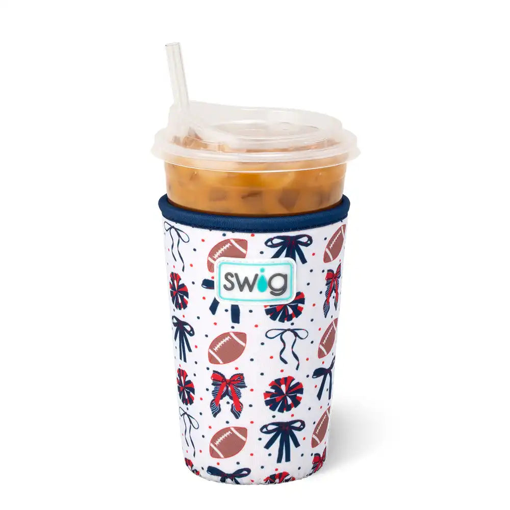 We've Got Spirit Navy + Red Medium Iced Cup Coolie