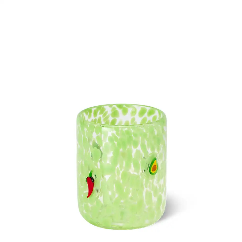 Taco Night Charm Glass 17oz