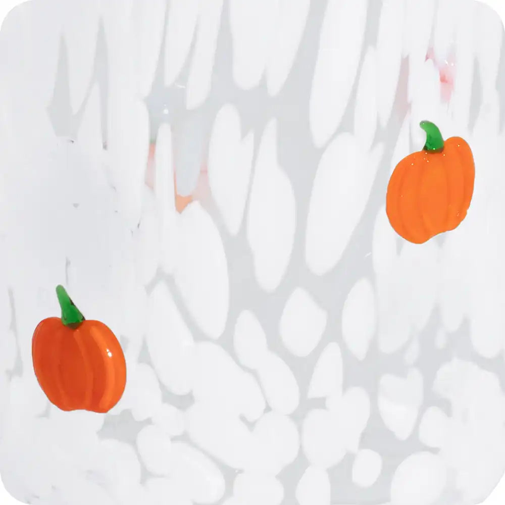 Pumpkin Charm Soda Glass 16oz