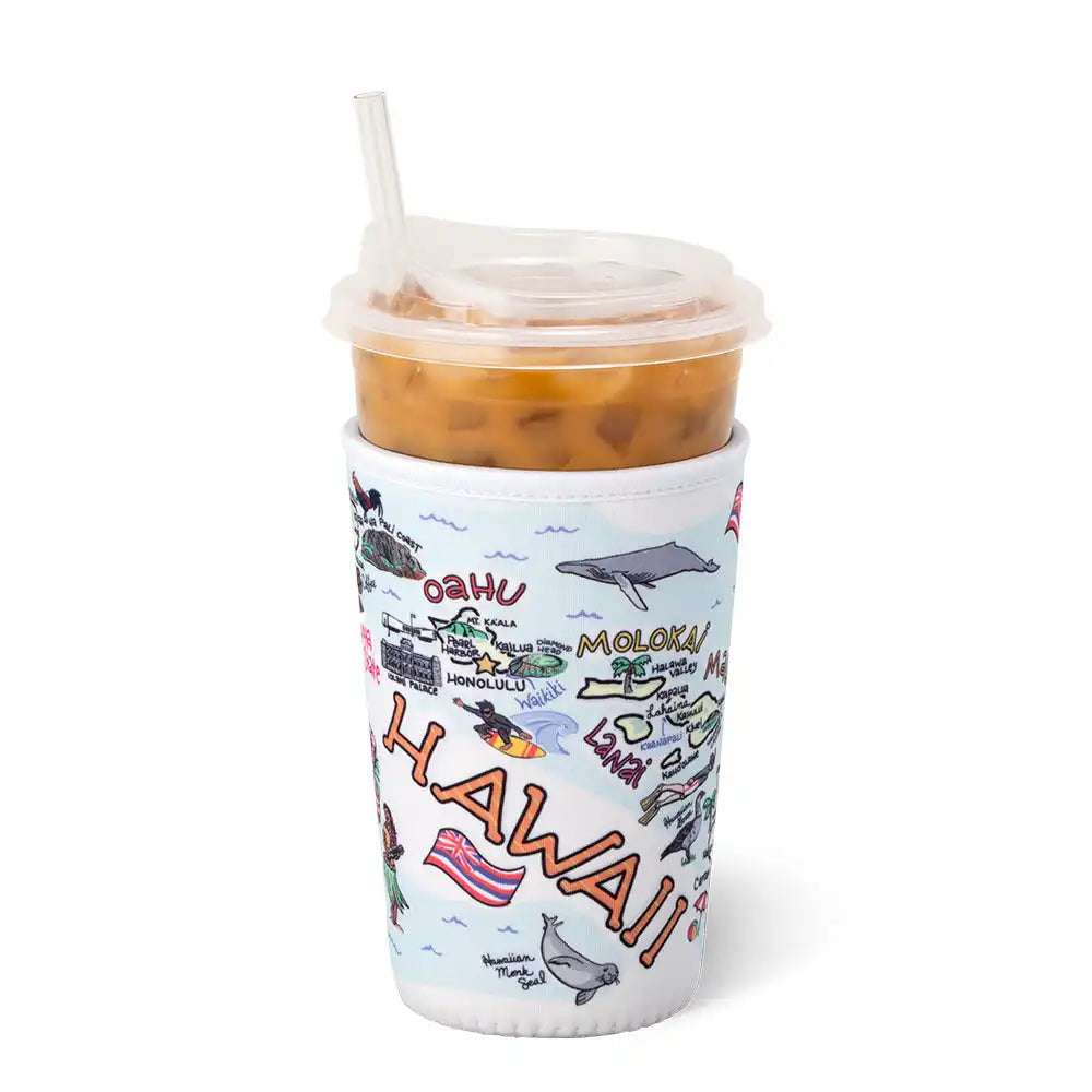 Hawaii Medium Iced Cup Coolie