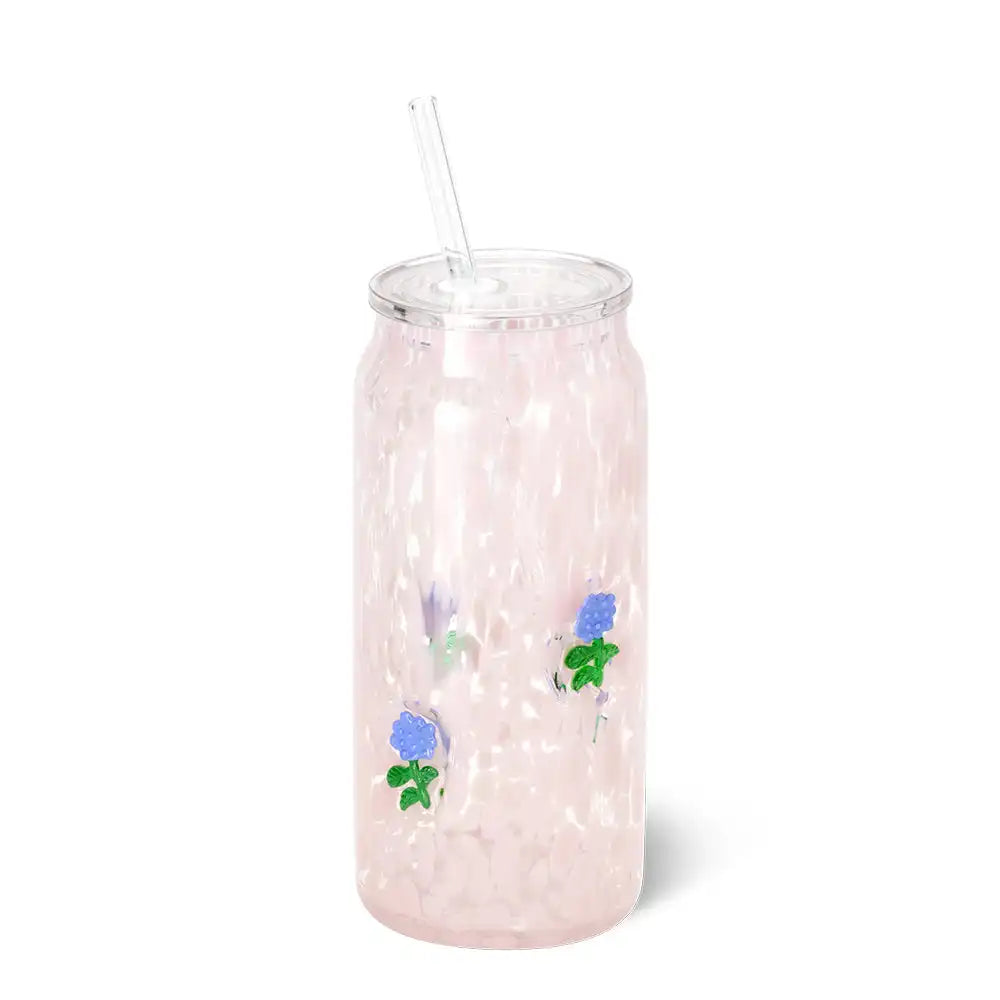 Hydrangeas Charm Glass 23oz