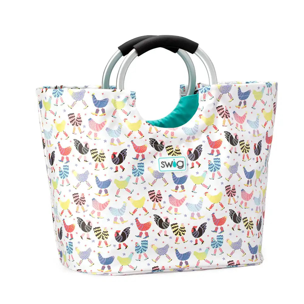 Funky Chicken Loopi Tote Bag