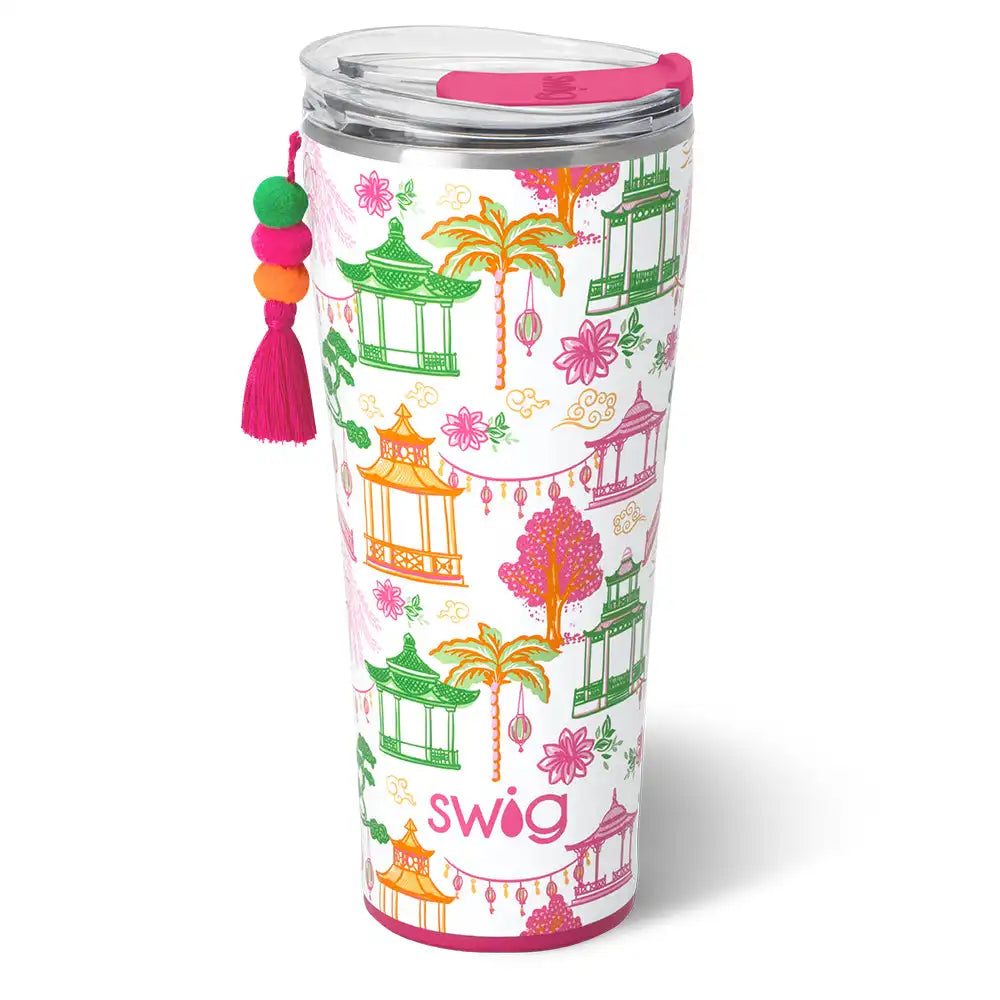 Pagoda Paradise Tumbler 32oz
