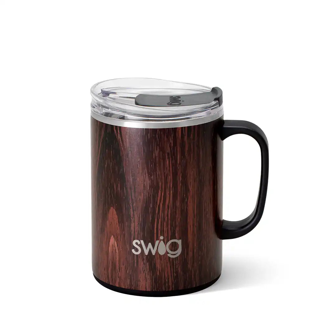 Bourbon Barrel Large Camper Mug 24oz