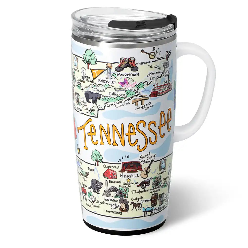 Tennessee Travel Mug 22oz