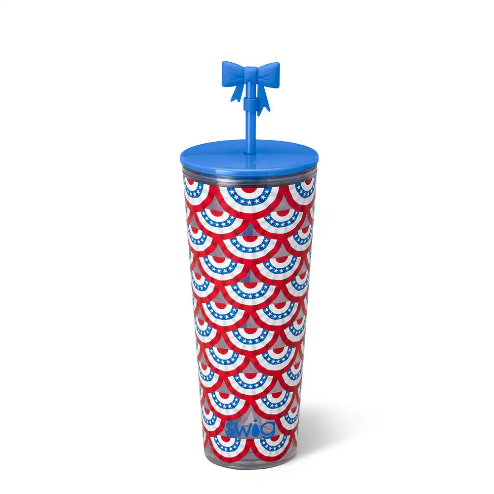 Liberty Belle Plastic Tumbler 24oz