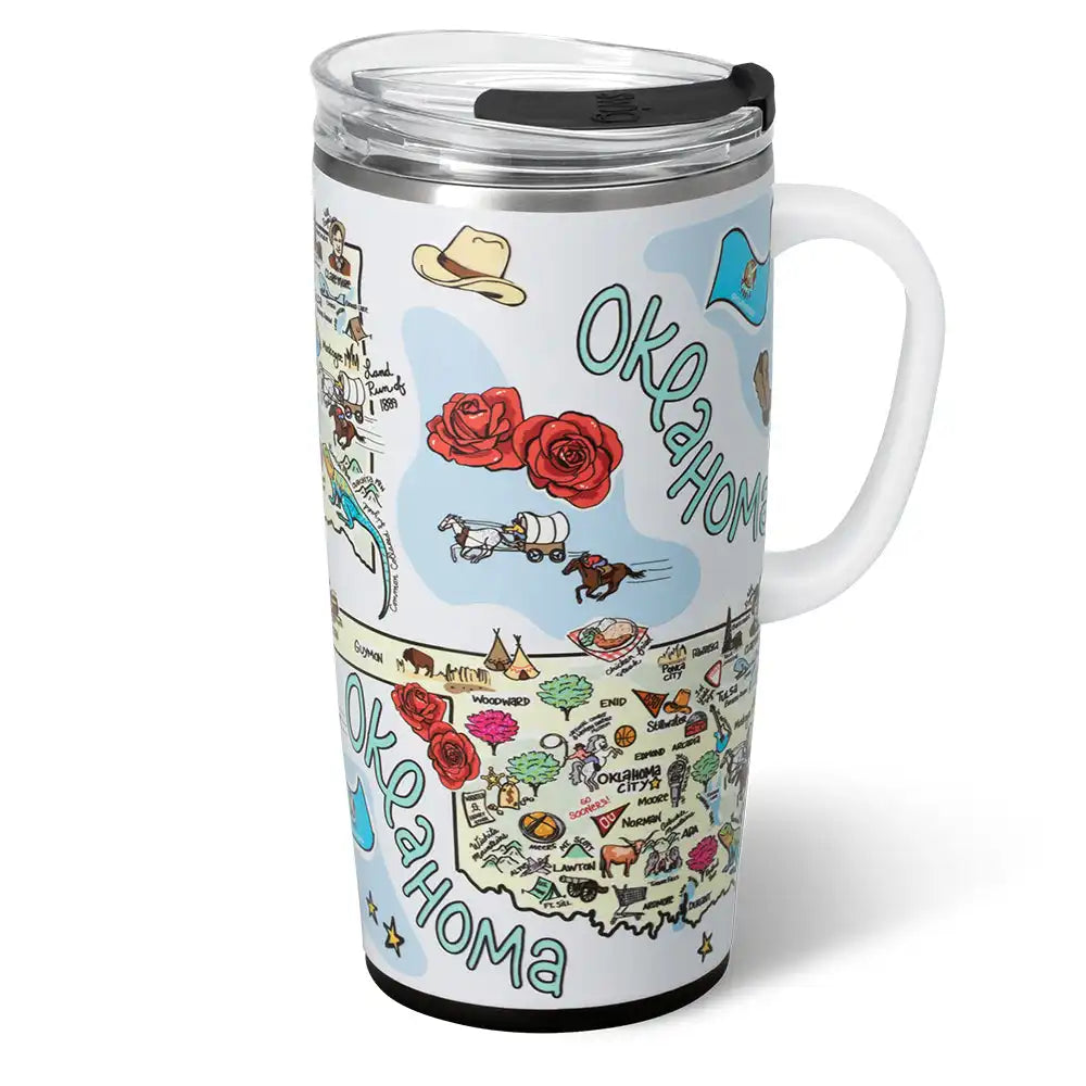Oklahoma Travel Mug 22oz