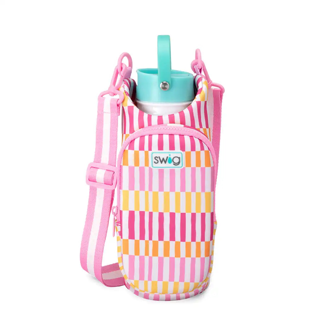 Sherbet Stripe Water Bottle Sling