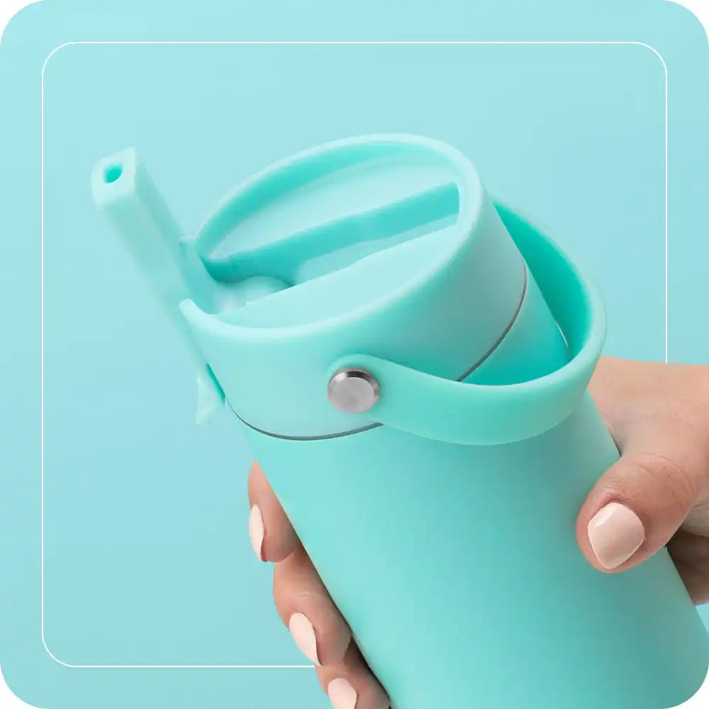 All American Flip + Sip Slim Tumbler 12oz