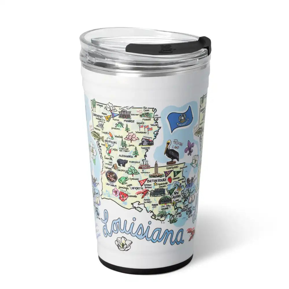 Louisiana Party Cup 24oz