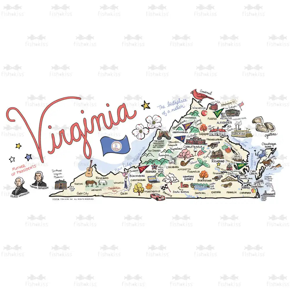 Virginia Travel Mug 22oz