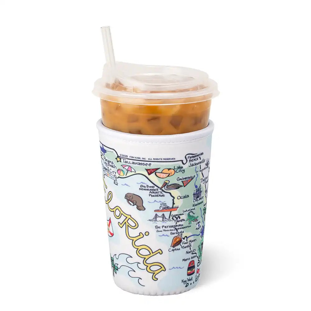 Florida Medium Iced Cup Coolie