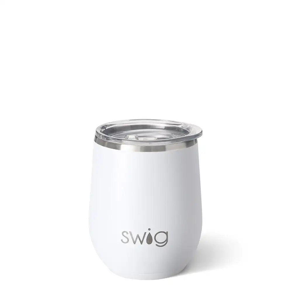 White Stemless Wine 12oz