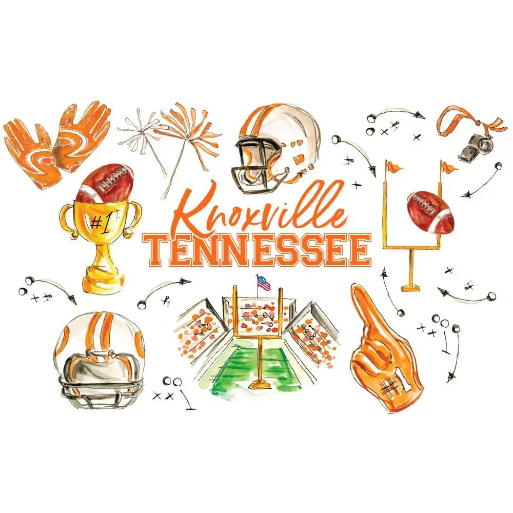 Tailgates in Knoxville Medium Iced Cup Coolie