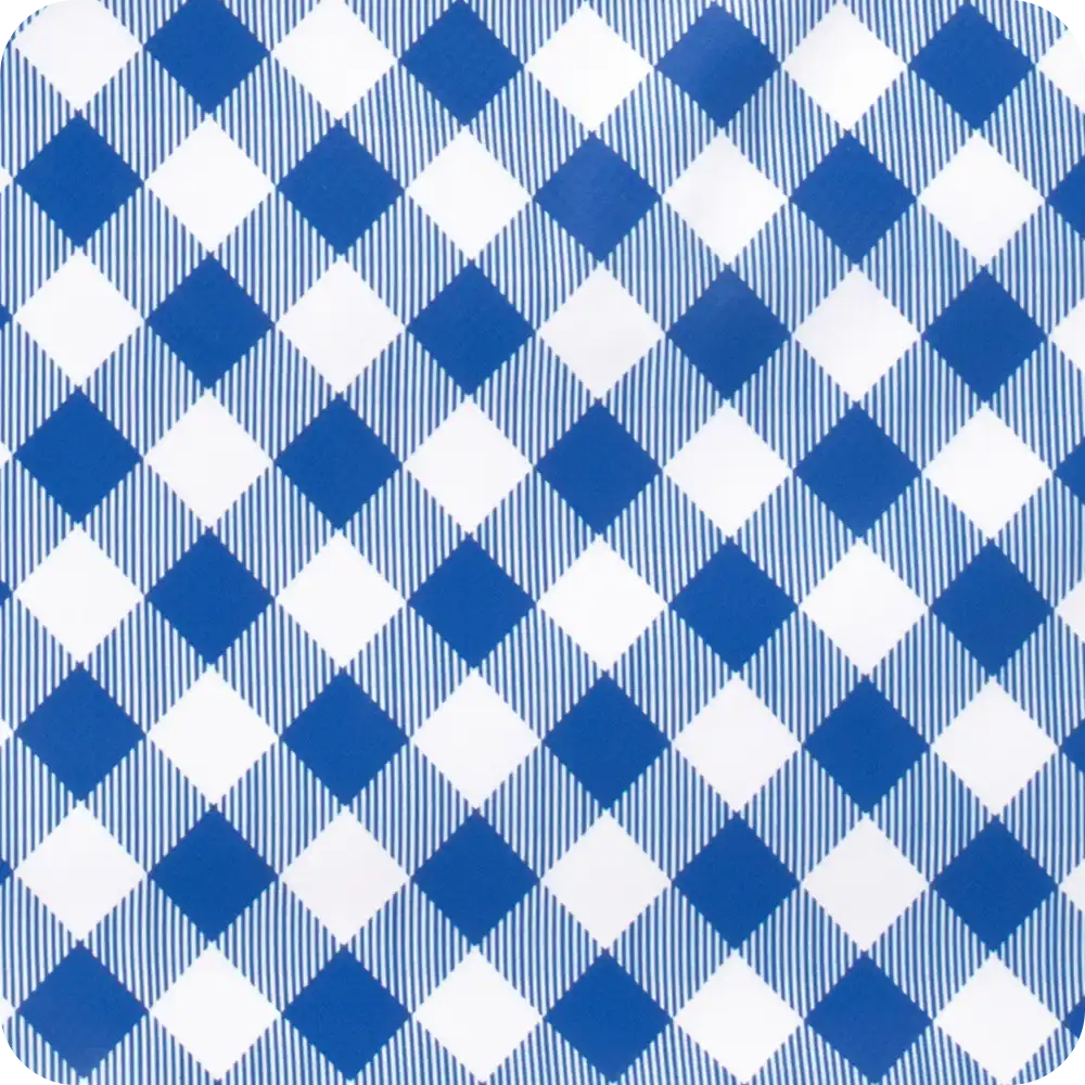 Gameday Gingham Royal Loopi Tote Bag