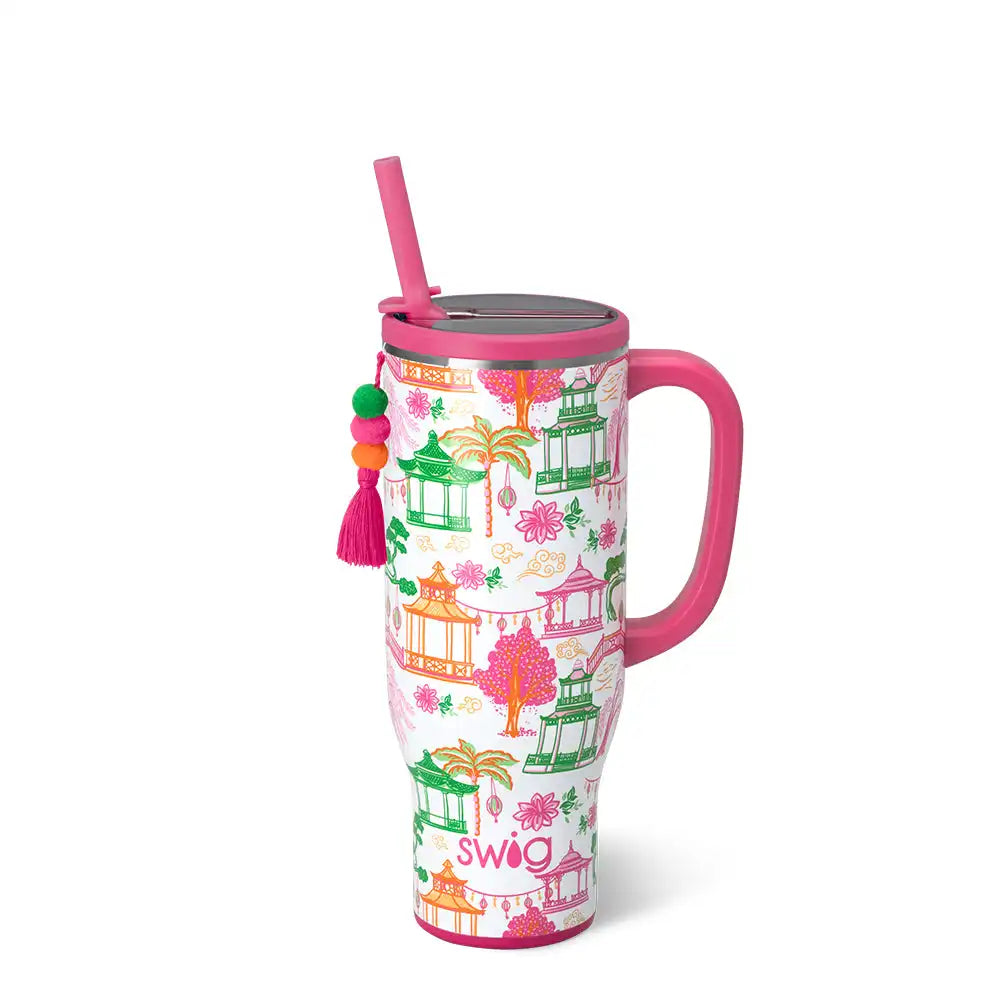Pagoda Paradise Mega Mug 30oz