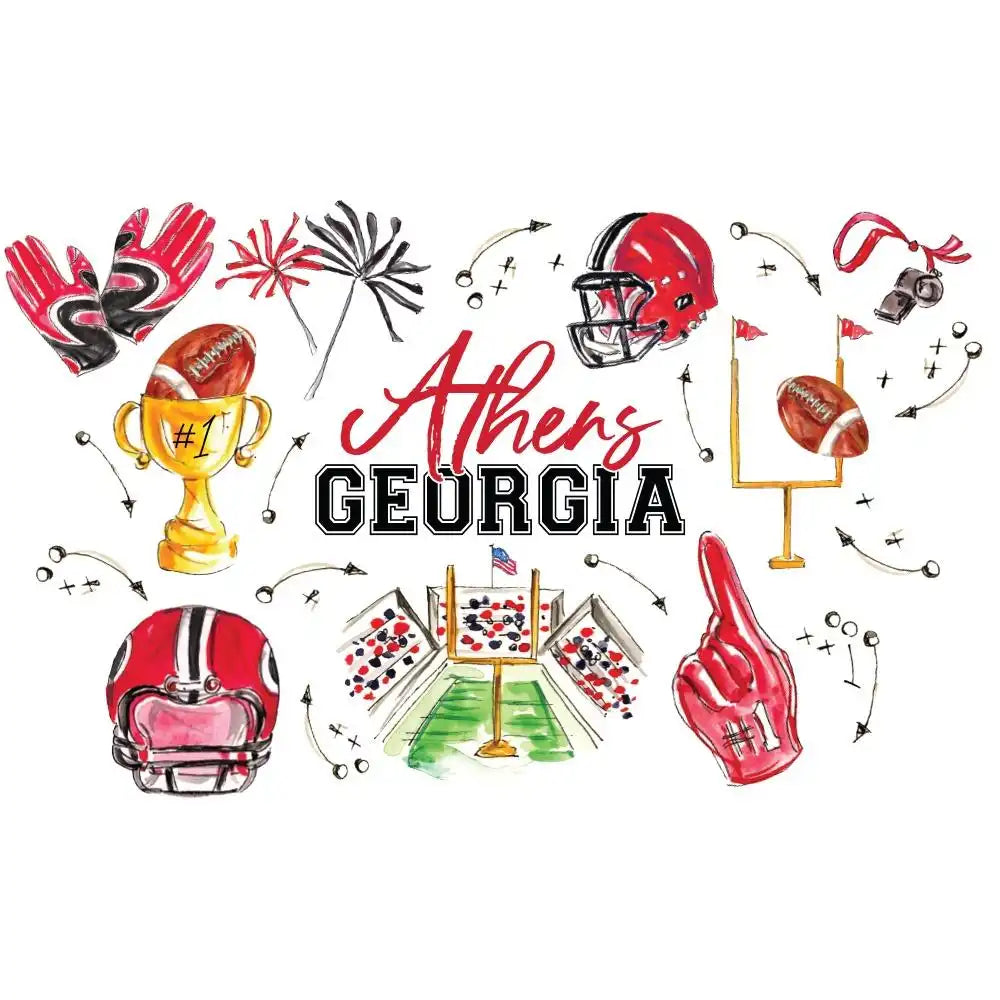 Tailgates in Athens Party Cup 24oz