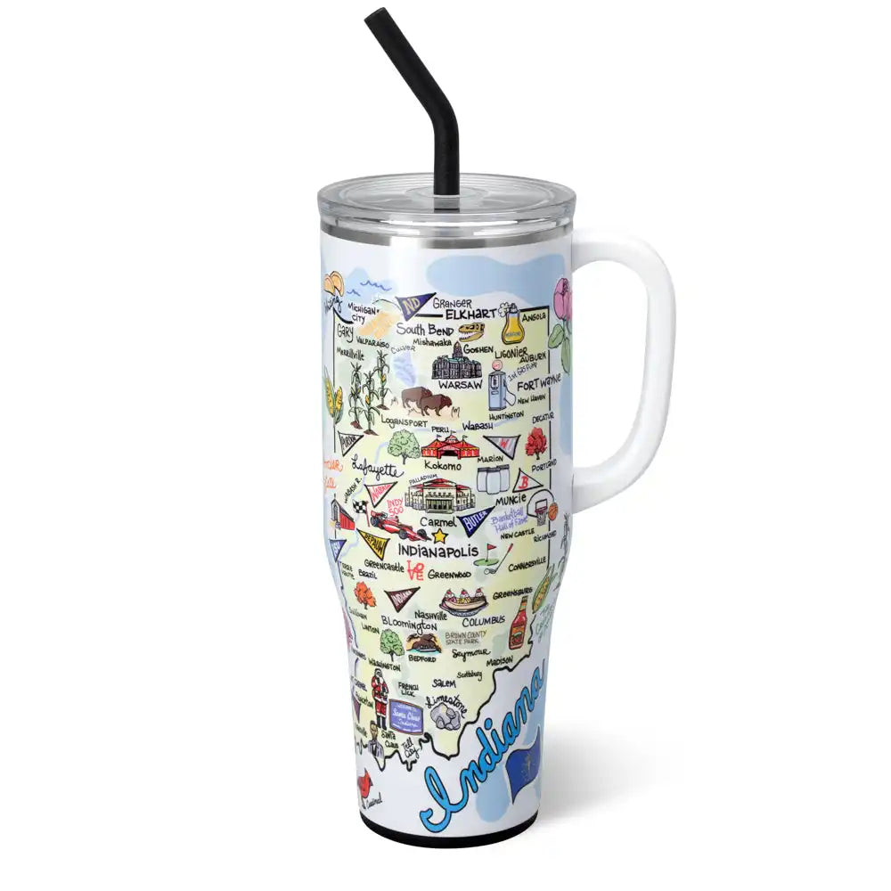 Indiana Mega Mug 40oz
